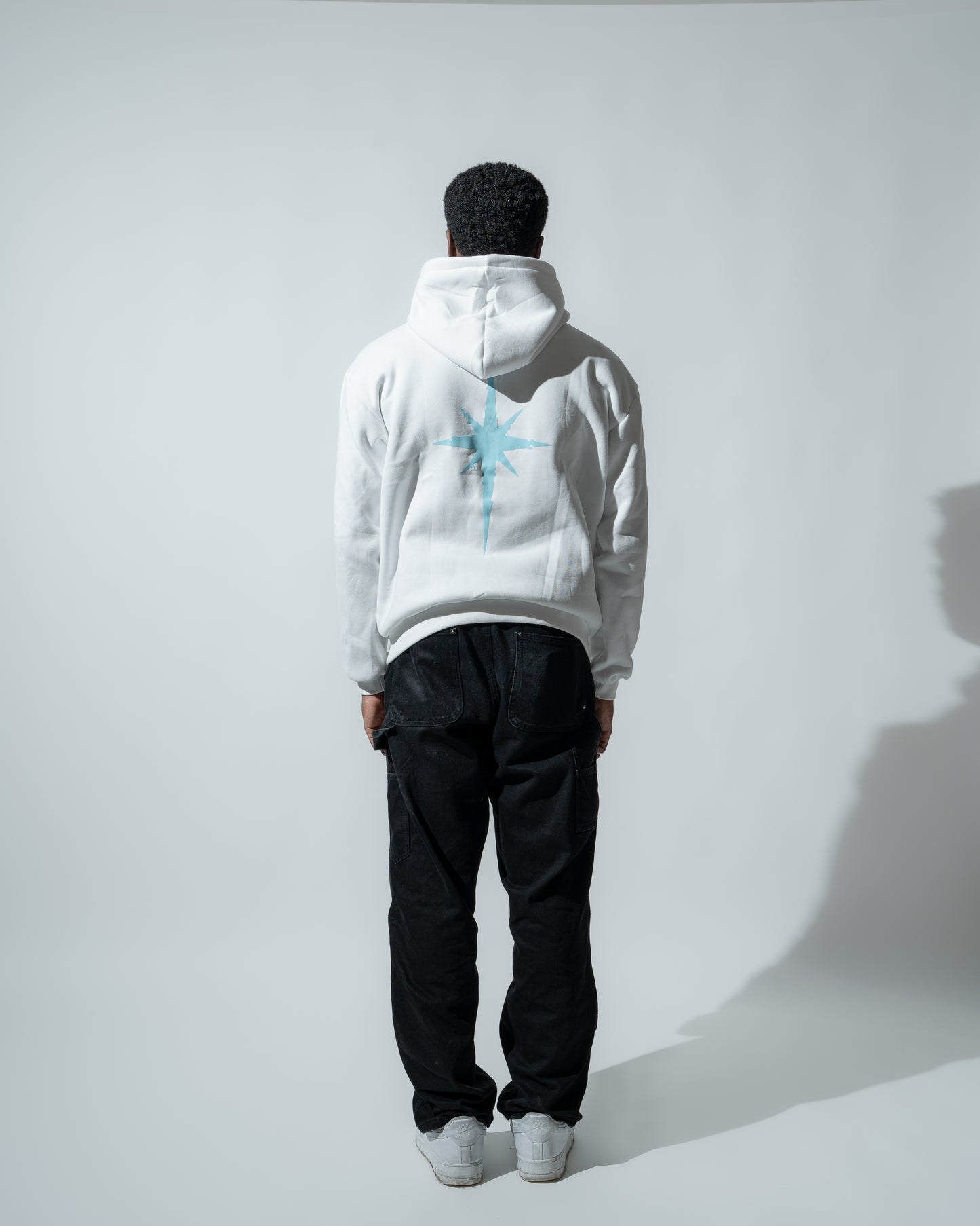 WHITE HOODIE URANUS