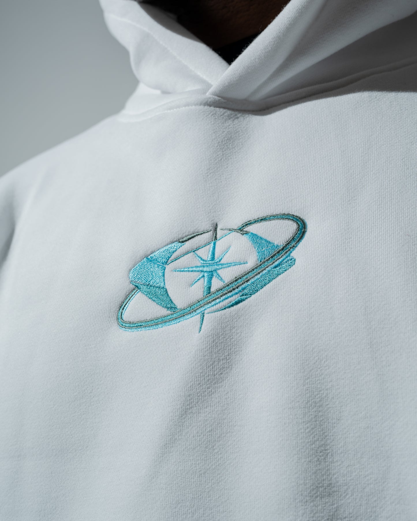 WHITE HOODIE URANUS