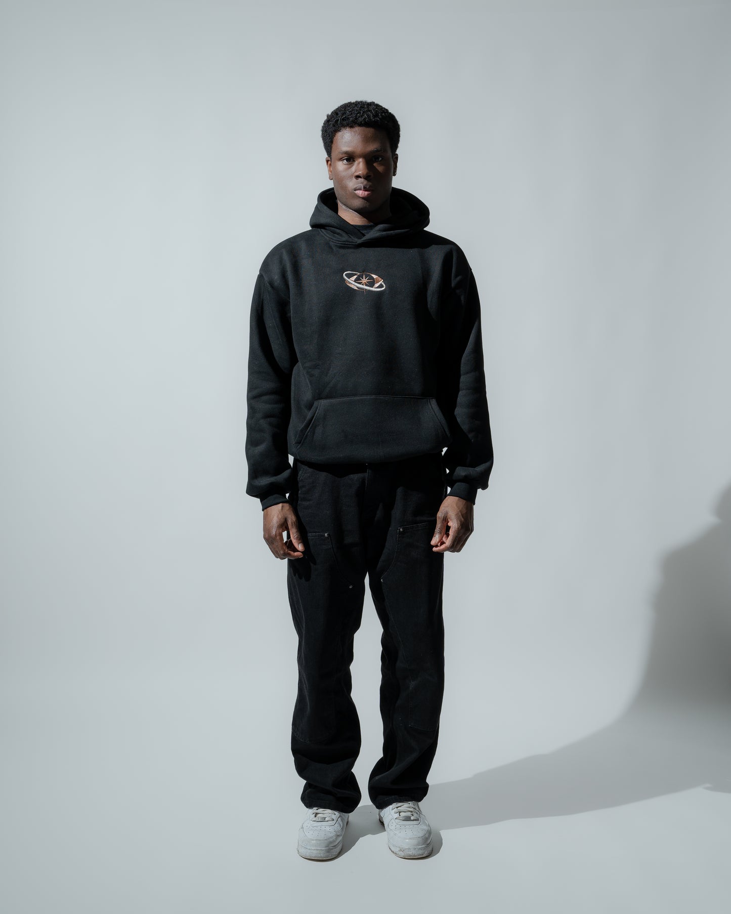 BLACK HOODIE SATURN